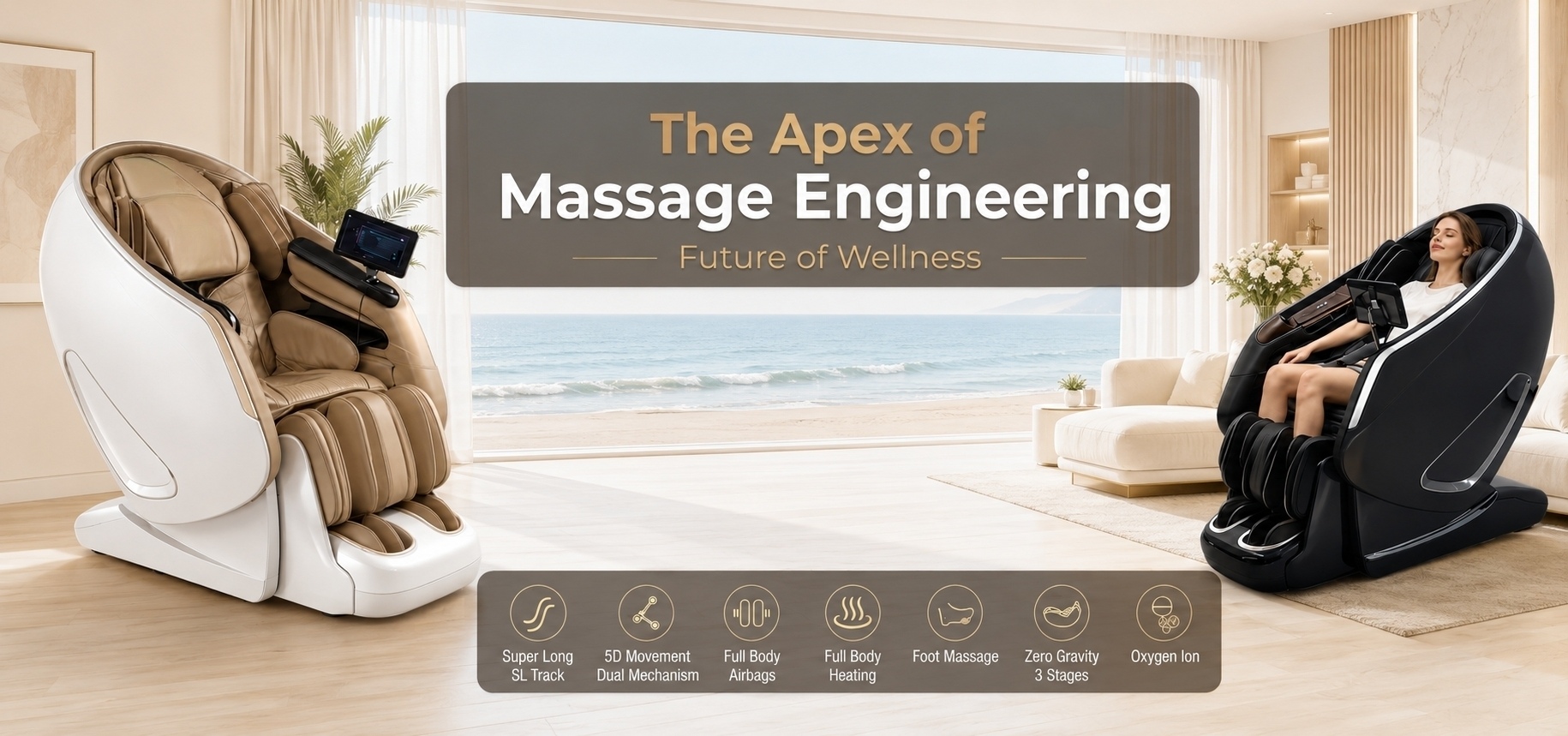 Dotast Z900 massage chair banner